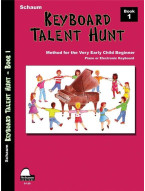 Schaum Keyboard Talent Hunt Book 1 (noty na klavír)