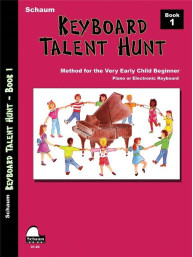 Schaum Keyboard Talent Hunt Book 1 (noty na klavír)