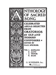 Anthology of Sacred Song - Volume 3 - Tenor (noty na klavír, zpěv)