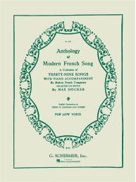 Anthology of Modern French Song - Low Voice (noty na klavír, zpěv)