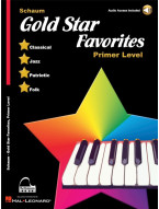 Schaum Gold Star Favorites - Primer Level (noty na klavír)(+audio)