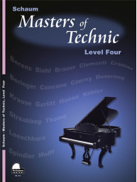 Schaum Masters Of Technic - Level 4 (noty na klavír)