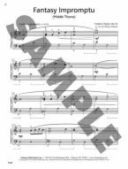 Frederic Chopin: Fantasy Impromptu (noty na klavír)