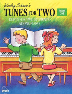 Wesley Schaum's Tunes for Two - Book 1 (noty na čtyřruční klavír)