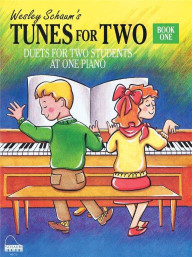 Wesley Schaum's Tunes for Two - Book 1 (noty na čtyřruční klavír)