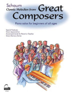 Schaum Classic Melodies from Great Composers (noty na klavír)