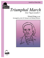 Edvard Grieg: Triumphal March, Op. 56 (noty na klavír)