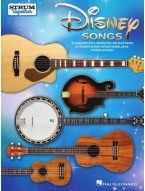 Strum Together: Disney Songs (noty, melodická linka, akordy na banjo, kytaru, mandolínu, ukulele)