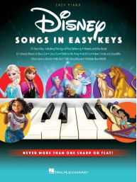 Disney Songs in Easy Keys (noty na snadný klavír)