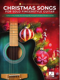 Christmas Songs for Solo Fingerstyle Guitar (noty, tabulatury na kytaru)(+audio)