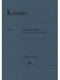 Jevgenij Kissin: Nine Songs Opus 5 On Poems by Boris Sandler (noty na klavír, zpěv)