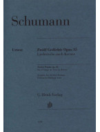 Robert Schumann: 12 Poems Op. 35 - Sets of Songs on Text by Kerner (noty na klavír, zpěv)