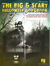 Big & Scary Halloween Songbook (noty na klavír, zpěv, akordy)