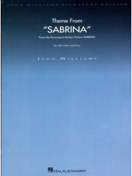 John Williams: Theme from Sabrina (noty na housle, klavír)