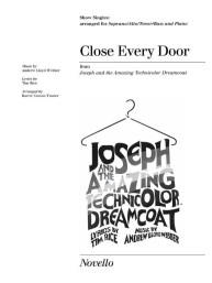 Andrew Lloyd Webber: Close Every Door - SATB (noty na sborový zpěv, klavír) - SADA 5 ks