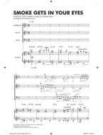 Jerome Kern: Smoke Gets In Your Eyes  - SAB (noty na sborový zpěv, klavír) - SADA 5 ks