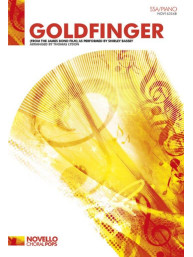 Shirley Bassey: Goldfinger - SSA (noty na sborový zpěv, klavír) - SADA 5 ks