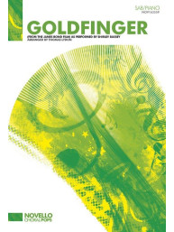 Shirley Bassey: Goldfinger - SAB (noty na sborový zpěv, klavír) - SADA 5 ks
