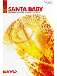 Eartha Kitt: Santa Baby - SSA (noty na sborový zpěv, klavír) - SADA 5 ks