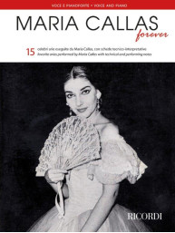 Maria Callas Forever (noty na klavír, zpěv)