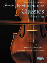 Popular Performance Classics For Violin (noty na housle, klavír)