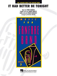 Henry Mancini: It Had Better Be Tonight from The Pink Panther (noty pro fanfárový orchestr)