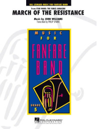 March of the Resistance from Star Wars: The Force Awakens (noty pro fanfárový orchestr)