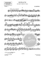 Bohuslav Martinů: Sonate, Pour Deux Violons Et Piano (noty na 2 housle, klavír)