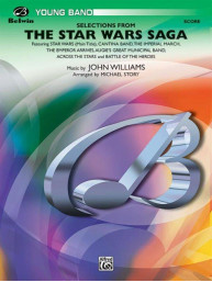Selections from The Star Wars Saga (noty pro školní orchestr, party, partitura)