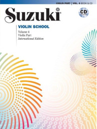 Suzuki Violin School - Violin Part, Volume 4 (noty na housle)(+audio)