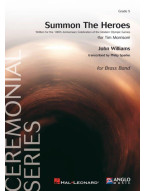 John Williams: Summon the Heroes (noty pro žesťový dechový orchestr, party, partitura)