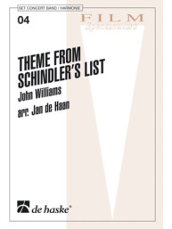 John Williams: Theme from Schindler's List (noty pro koncertní orchestr, party, partitura)