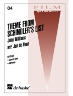 John Williams: Theme from Schindler's List (noty pro dechový žesťový orchestr)
