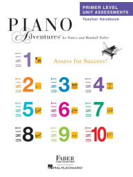 Piano Adventures® Primer Level Unit Assessments (noty na klavír)