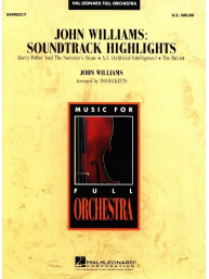 John Williams: Soundtrack Highlights (noty pro kompletní koncertní orchestr, party, partitura)