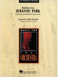 Highlights from Jurassic Park (noty pro kompletní koncertní orchestr, party, partitura)