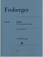 Johann Jakob Froberger: Suites for Keyboard (noty na klavír)
