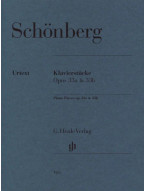 Arnold Schönberg: Piano Pieces op. 33a & 33b (noty na klavír)