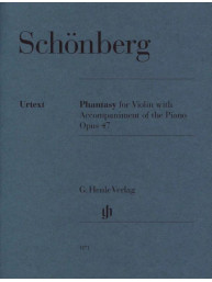 Arnold Schönberg: Phantasy Op. 47 (noty na housle, klavír)