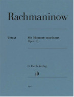 Sergej Rachmaninov: Six Moments Musicaux Op. 16 (noty na klavír)