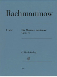 Sergej Rachmaninov: Six Moments Musicaux Op. 16 (noty na klavír)