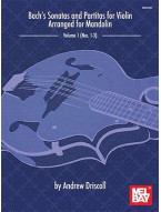 Bach's Sonatas And Partitas For Solo Violin (noty, tabulatury na mandolínu)