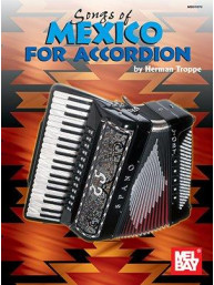 Songs Of Mexico For Accordion (noty na akordeon)