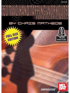 Chris Metheos: 50 Two-Hand Tapping Workouts for Electric Bass (tabulatury na baskytaru)(+audio)