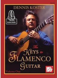Dennis Koster: Keys To Flamenco Guitar, Volume 1 (noty, tabulatury na kytaru)(+audio)
