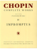 Frédéric Chopin: Complete Works IV - Impromptus (noty na klavír)