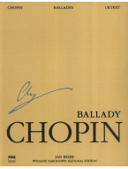 Frédéric Chopin: Ballades, WN op. 23, 38, 47 (noty na klavír)