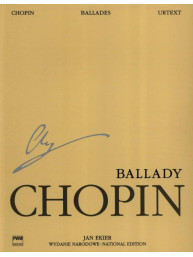 Frédéric Chopin: Ballades, WN op. 23, 38, 47 (noty na klavír)