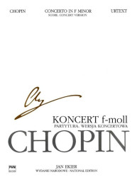 Frédéric Chopin: Concerto In F Minor Op 21 (noty na klavir, orchestr)