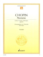 Frédéric Chopin: Nocturne Eb Major Opus 9/2 (noty na klavír)